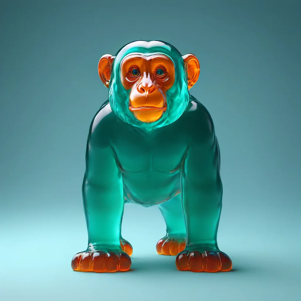 a monkey, je11y<lora:je11y:1>