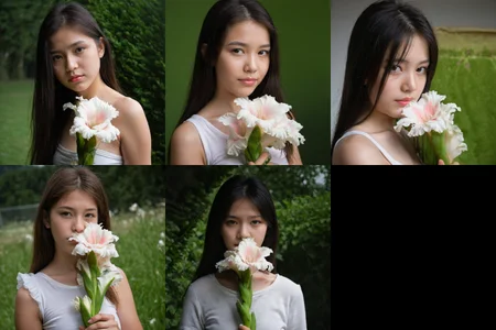 girl,flower,<lora:example_SDXL-000004:1>,