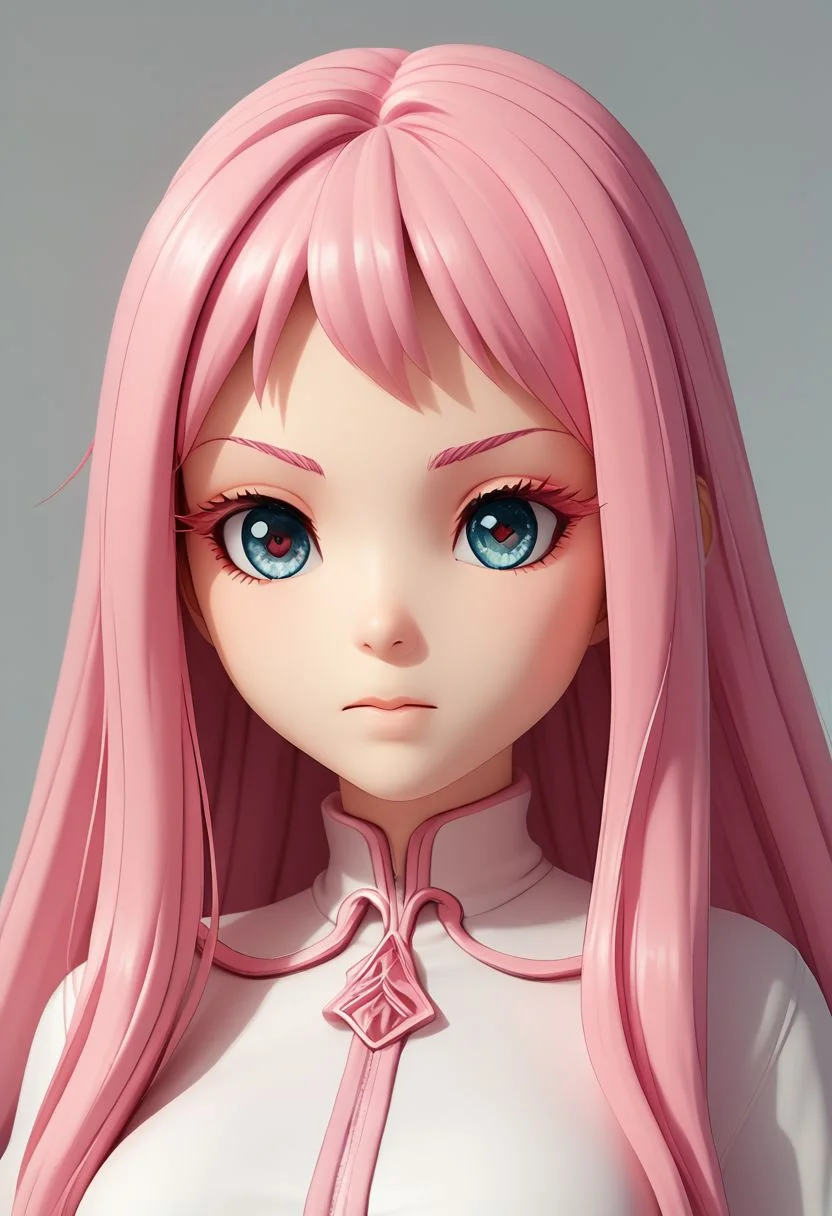 ((1girl, pink hair, long hair, detailed eyes, detailed eyelashes)) as pvc figure figma figure (7dirtywords)