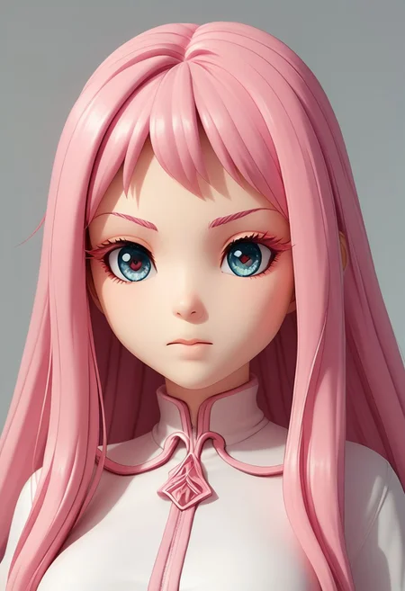 ((1girl, pink hair, long hair, detailed eyes, detailed eyelashes)) as pvc figure figma figure (7dirtywords)