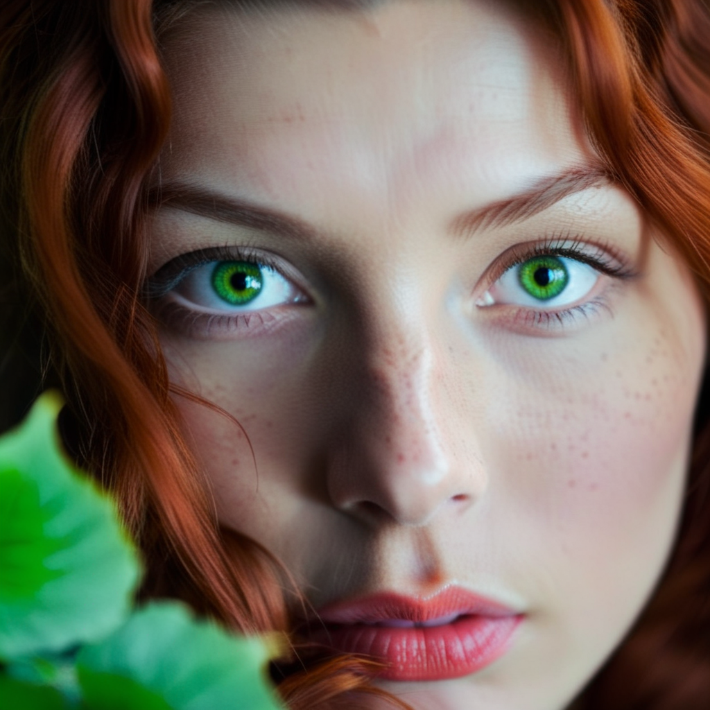 cinematic film still of  <lora:Poison Ivy:1.2>
Poison Ivy  an extreme closeup of a woman with freckles and green eyes and coral lips and green eyes
 <lora:nsfw-xl-2.0:1>, shallow depth of field, vignette, highly detailed, high budget, bokeh, cinemascope, moody, epic, gorgeous, film grain, grainy