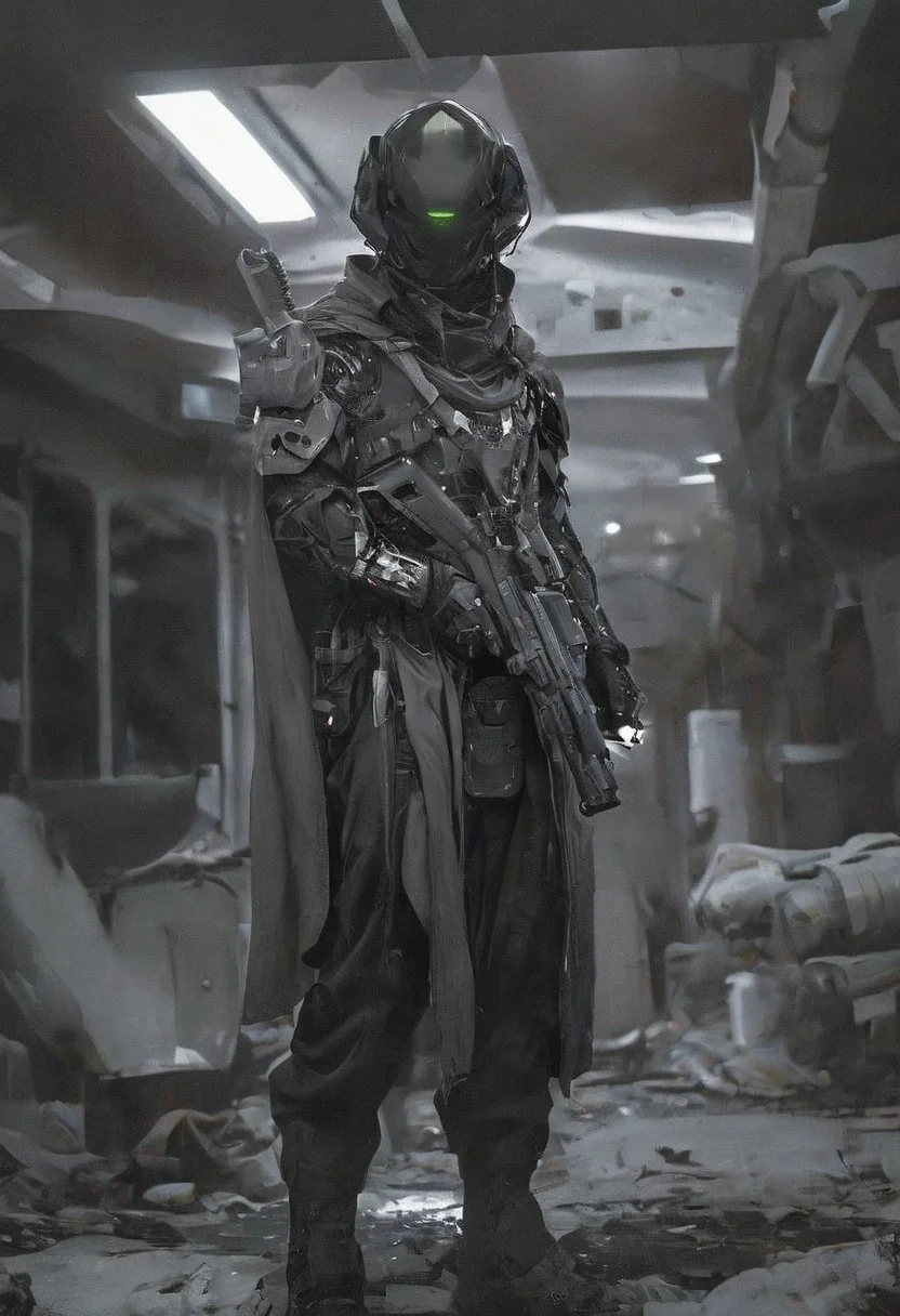 Alien-themed cloaked jedi, hood up, on an alien world, high contrast, bold colors, <lora:CyborgMechExosuit_v1.5:0.8>, . Extraterrestrial, cosmic, otherworldly, mysterious, sci-fi, highly detailed