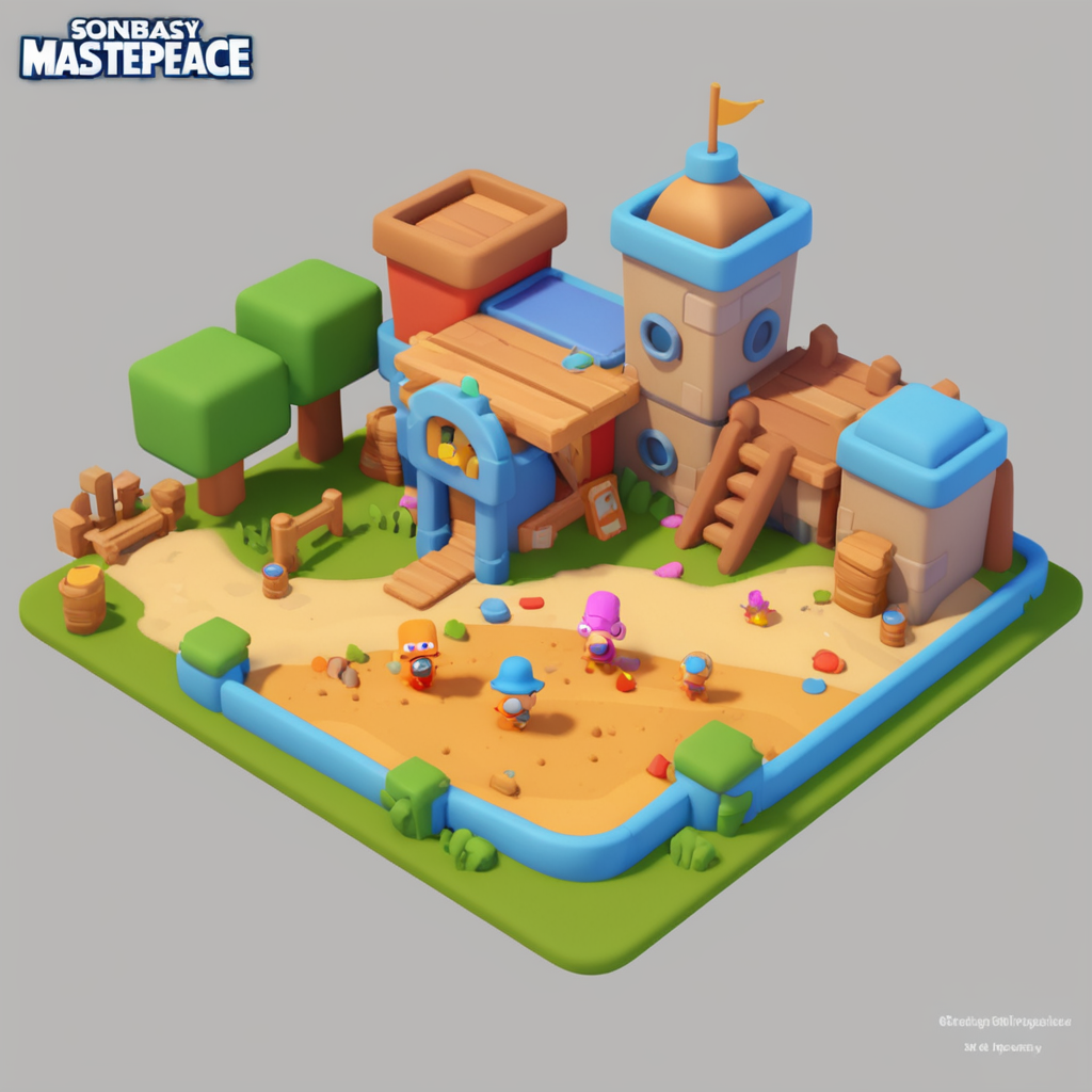 <lora:toonMIX-000008:0.7>,masterpiece, best quality, toon,3d,sandbox