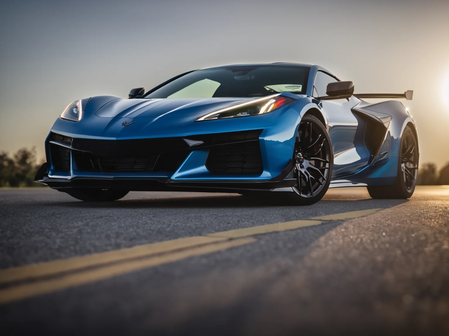 cinematic film still of cvttz06 car, complete car, shallow depth of field, vignette, highly detailed, high budget, bokeh, cinemascope, moody, epic, gorgeous, film grain, grainy <lora:cvttz06_car_t12_SDXL-000010:0.7>