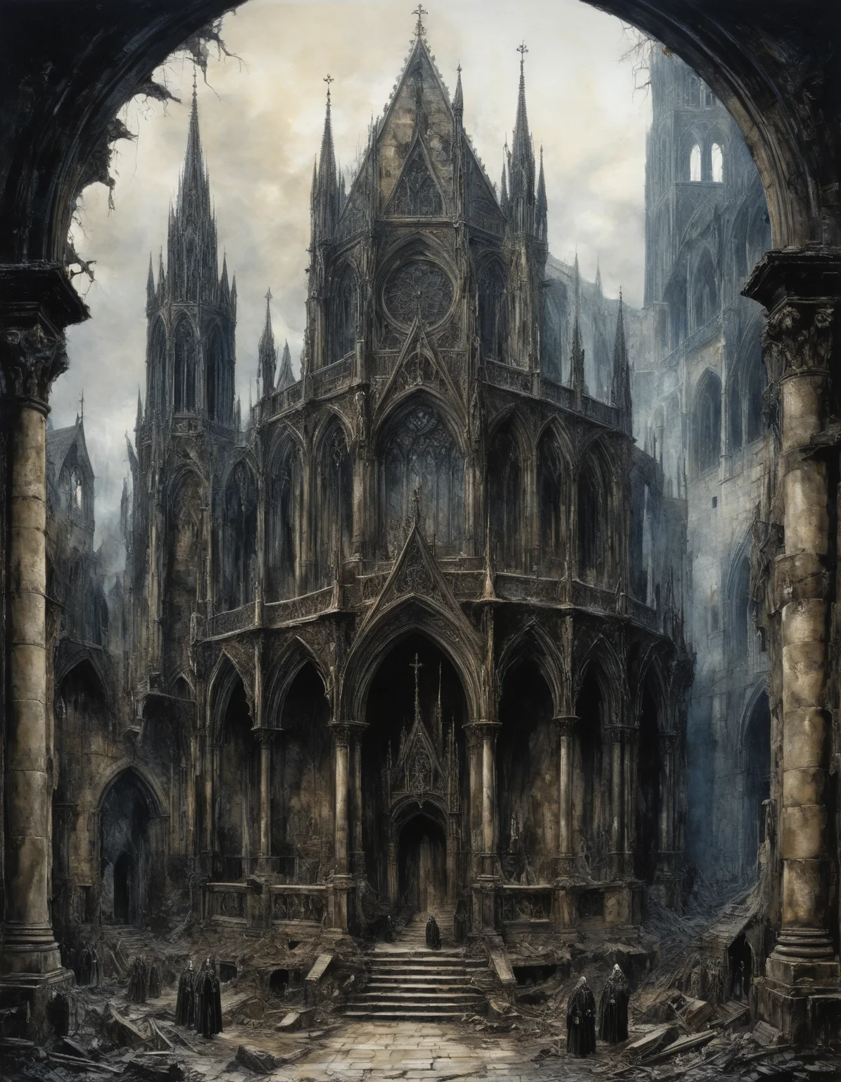 by ian miller, (gothic but extremely beautiful:1.4), (masterpiece, best quality:1.4) , in the style of nicola samori,
full shot, wide angle view
<lora:epi_noiseoffset2:0.5> <lora:add-detail-xl:1> <lora:xl_more_art-full_v1:0.5> <lora:NicolaSamori:0.7>