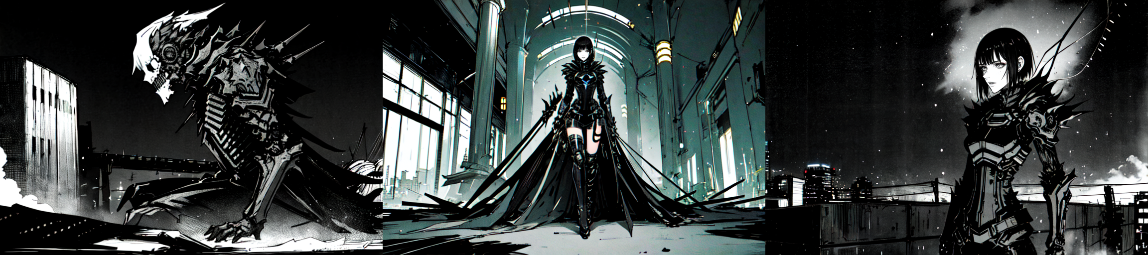 highly insanely detailed, masterpiece, top quality, best quality, highres, 4k, 8k, RAW photo, (very aesthetic, beautiful and aesthetic), 
__lazy-wildcards/subject/env-bg/nihei_tsutomu-blame-env/prompts__, 
<lora:ABARA:0.7>, 
(1girl:1.3), 
solo focus, 
__lazy-wildcards/dataset/background__,âââ