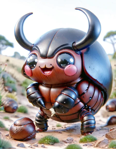 Dung Beetle <lora:ral-smolinzect:1> ral-smolinzect