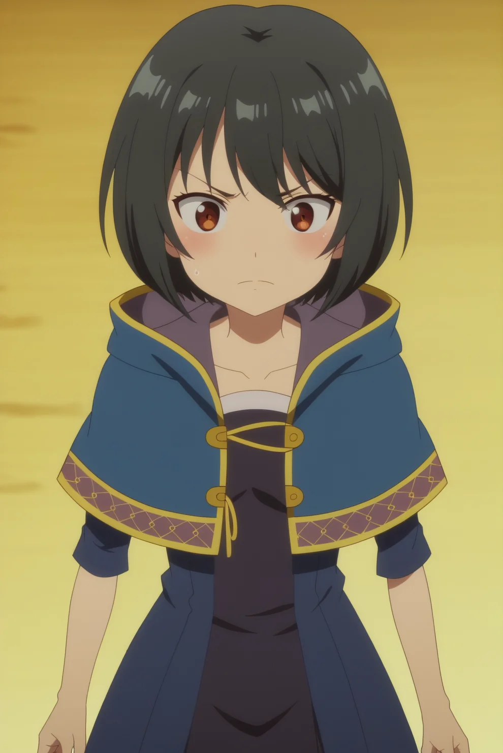 Eri Nakamura, anime screencap <lora:Arifureta_Shokugyou_de_Sekai_Saikyou-Eri_Nakamura-PDXL:0.8>