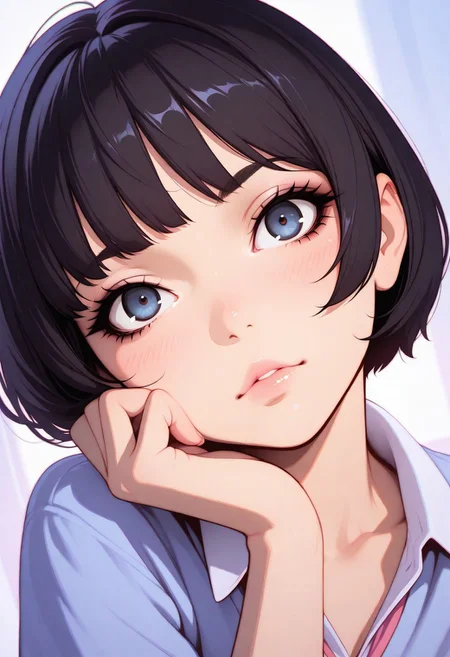 masterpiece, best quality, amazing quality, very aesthetic, (flat colors:1), (Artist:ilya kuvshinov:1), 1 girl,