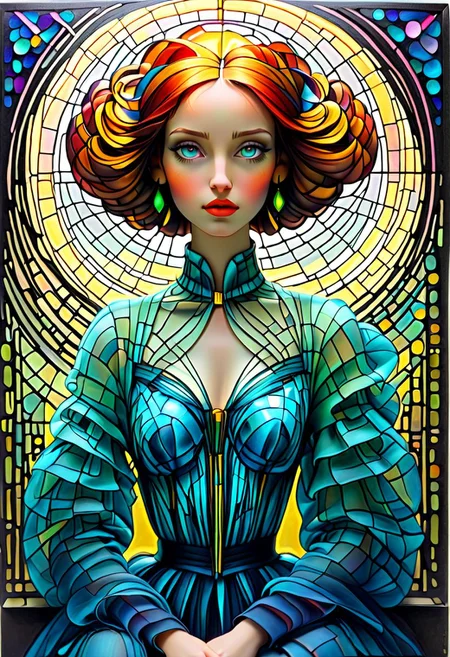 artshmll, pencil contour drawing, artfshnshtr, artxldnc
a painting with an arrangement of colorful pieces of paper, in the style of neon grids, technological art, henri le sidaner, black paintings, anna dittmann, fused glass art, repetition of form