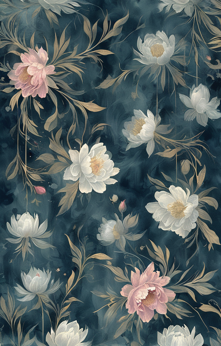 masterpiece,best quality,<lora:tbh47-sdxl:0.9>,illustration, decaying peonies