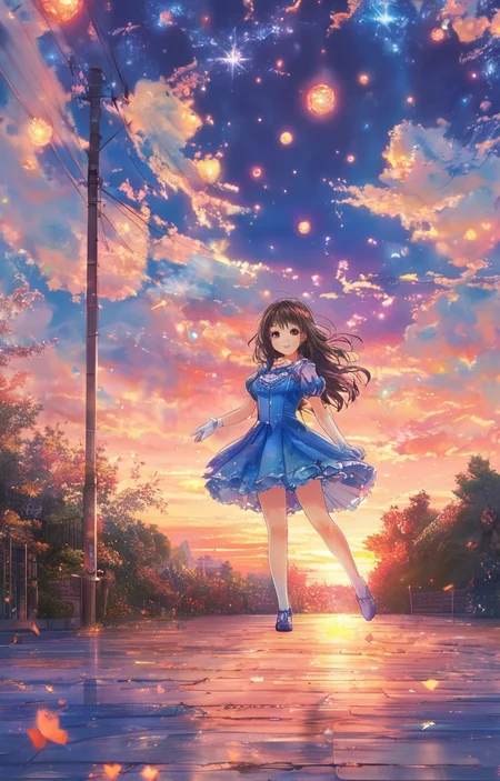 masterpiece,best quality,<lora:tbh326-sdxl:0.9>,illustration,style of Alena Aenami portrait of idolmaster cinderella girls,