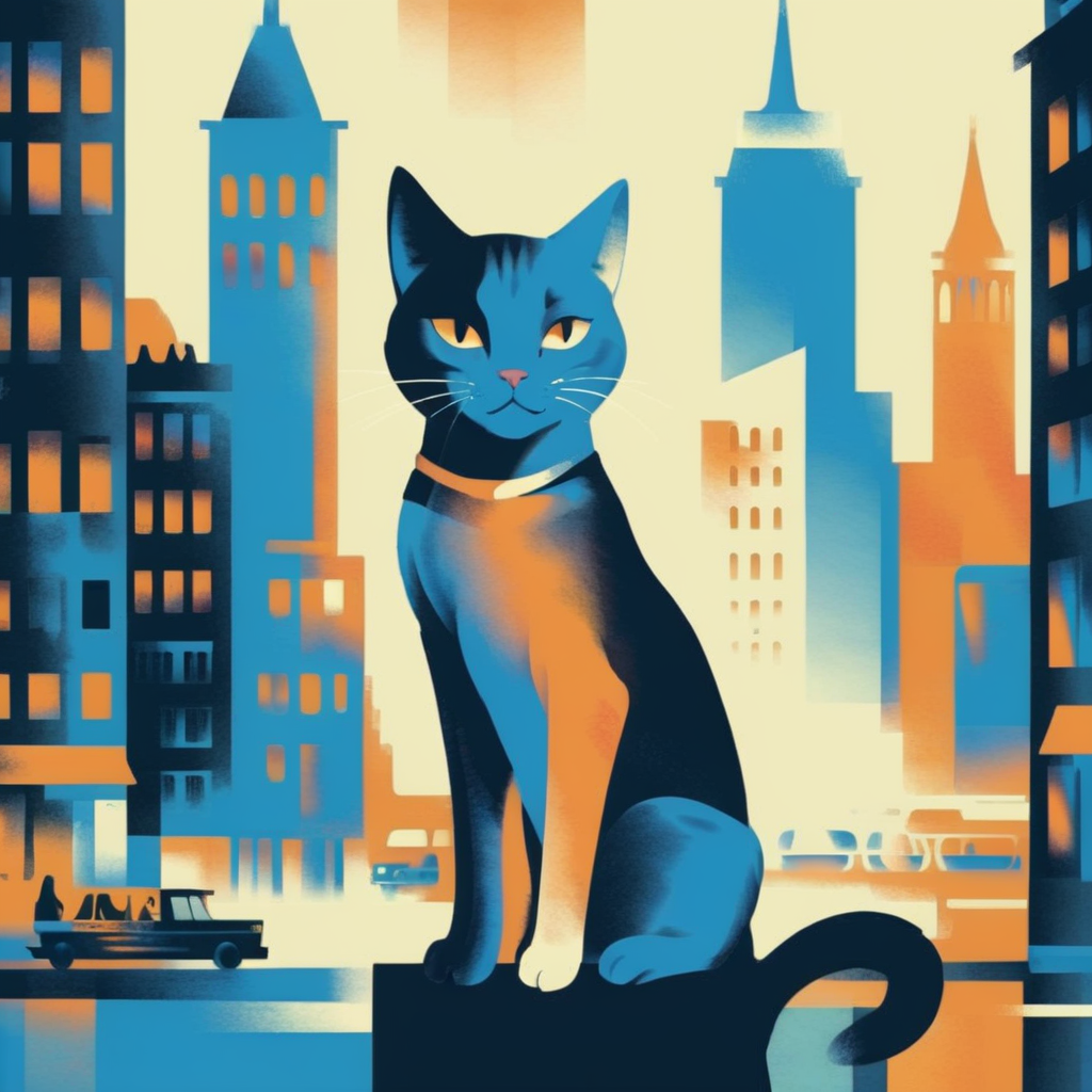 simplakart cat in the big city
<lora:simplakart:1>