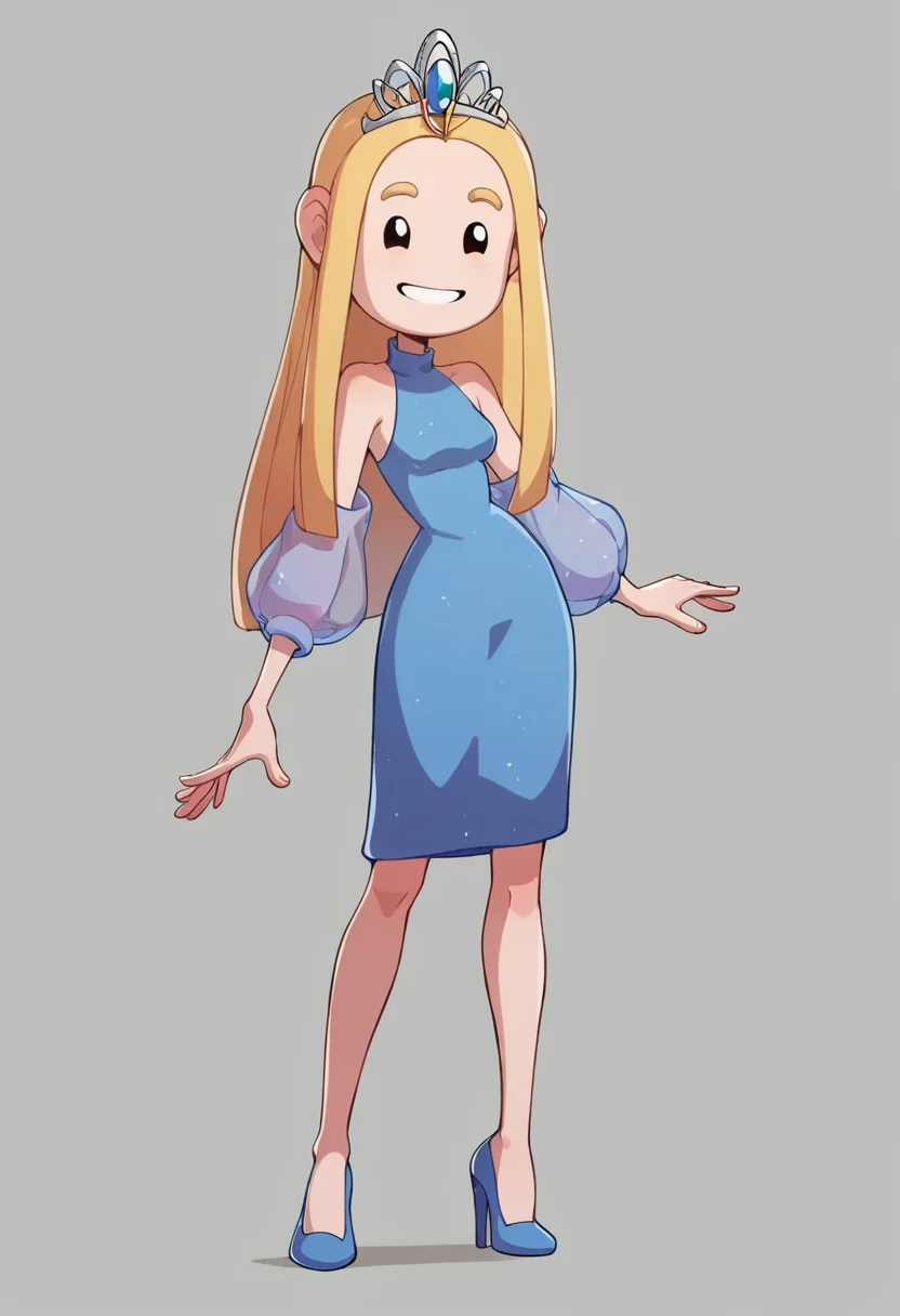 score_9, score_8_up, score_7_up, 1girl, solo, beautiful, savannahXYZ an high class pokemon master, 1girl, solo, long hair, arrogant smile, blonde hair,clothing (maxi dress, tiara, high heel), princess sesame do ho
<lora:savannahXYZ:1.0>