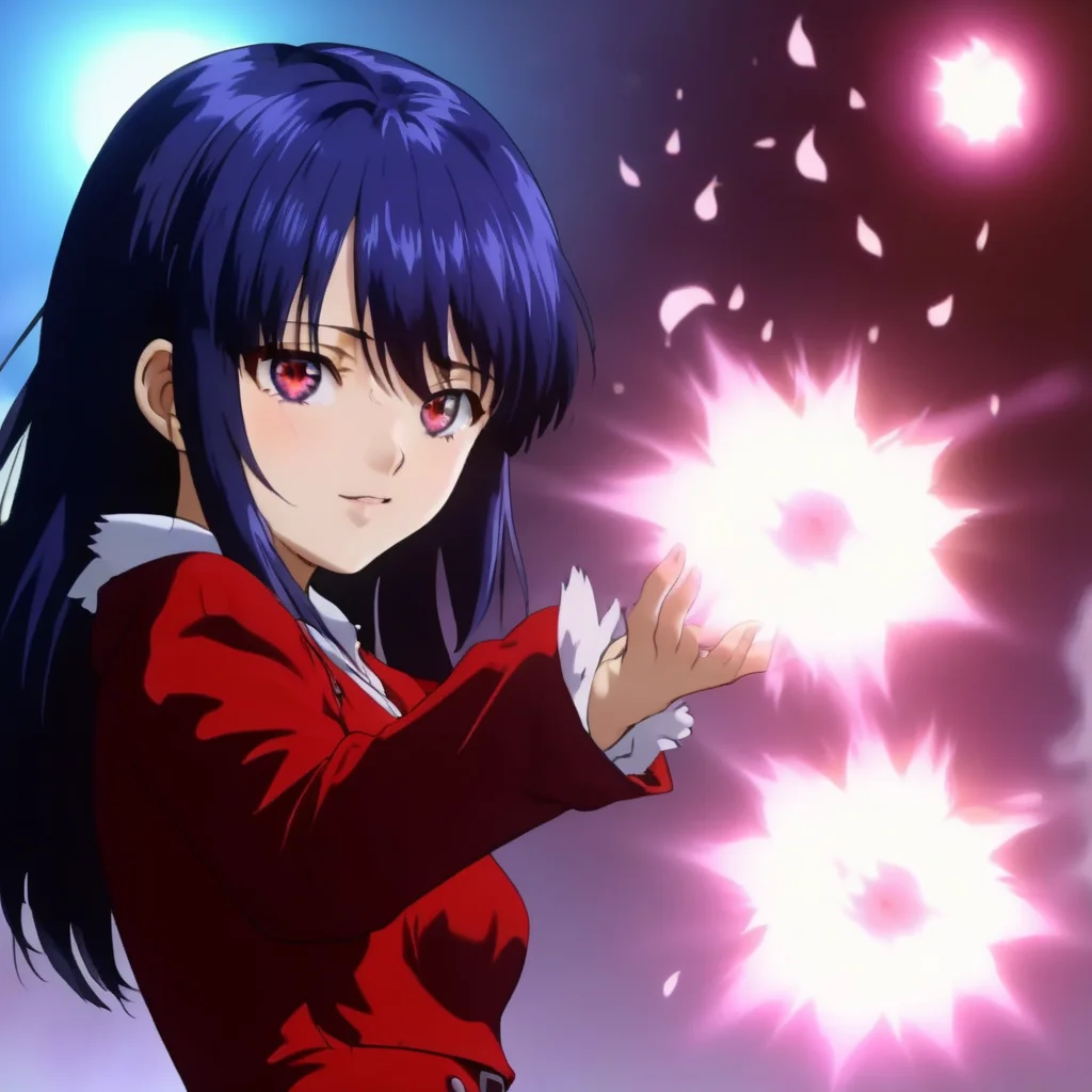 Ultra-realistic extremely detailed 8k masterpiece of a sexy woman using shooting ki blast from the palm of her hands, ki blast, extremely detailed eyes and facial features, dramatic epic lighting, awesome composition<lora:ki blast:0.9> <lora:sakura wars anime style:0.7> sakura wars anime style