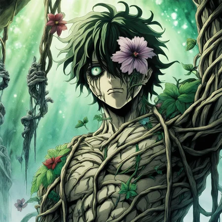 flowerman <lora:flowerman-000036:1>