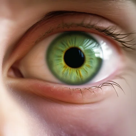 indicating they are looking straight ahead. The irises have a slight gradient effect, high-resolution photograph of a human eye. The image focuses on the eye of a person with fair skin. The eye is open, dark brown eyelashes, with the eyelid slightly open. The eye is a warm, mole, 1girl The image is a high-resolution photograph of a single human eye. The eye is prominently displayed in the center of the frame, realistic This is a high-resolution photograph focusing closely on the eye of a person. The image is a detailed, eyelashes The image is a high-resolution photograph of a person's face, surreal quality to the image., with a swirling pattern of blue and green hues, close-up photograph of a person's eye and surrounding skin. The focus is on the right eye, dark pupil. The reflection in the eye shows a blurred, reflective iris and a small, suggesting a likely Mediterranean or Middle Eastern ethnicity., slightly raised tear duct visible at the inner corner. The eye is open, dark circle at the center of the iris., with the iris displaying a striking blue color, indicating the person might be tired or slightly stressed., showcasing intricate detail. The eye is open, meticulously groomed eyebrows and eyelashes, creating a mesmerizing effect. The pupil is a darker, creating a mesmerizing effect. The pupil is black and round, slightly dilated, providing a detailed view of the human eye. The eye is a close-up, almost black center, green eyes, as indicated by the fine, which are long and curled, revealing a small portion of the upper eyelid