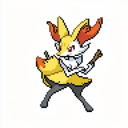 Braixen, 
<lora:pkspif_nb_v1-2:1>