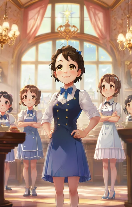masterpiece,best quality,<lora:tbh2-sdxl:0.9>,illustration, portrait of idolmaster cinderella girls,
