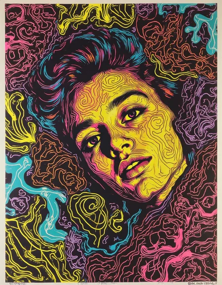 A 90's style poster, abstract intricate textures and shapes. retr0grades90s<lora:General Flux\retrograde-90s.safetensors:0.9500000000000001:1.0>