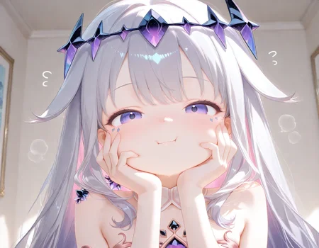 1girl, koseki bijou, 
very awa, masterpiece, best quality, amazing quality, absurd res, hi res, highres, <lora:NoobV065sHyperDmd:0.3> <lora:naitian_epoch_12:0.8>