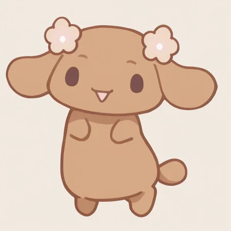 (no humans), (mocha \(cinnamon friends\)), furry, score_9, score_8_up, score_7_up, score_6_up, 
looking at viewer, solo, solo focus, full body, rating_safe