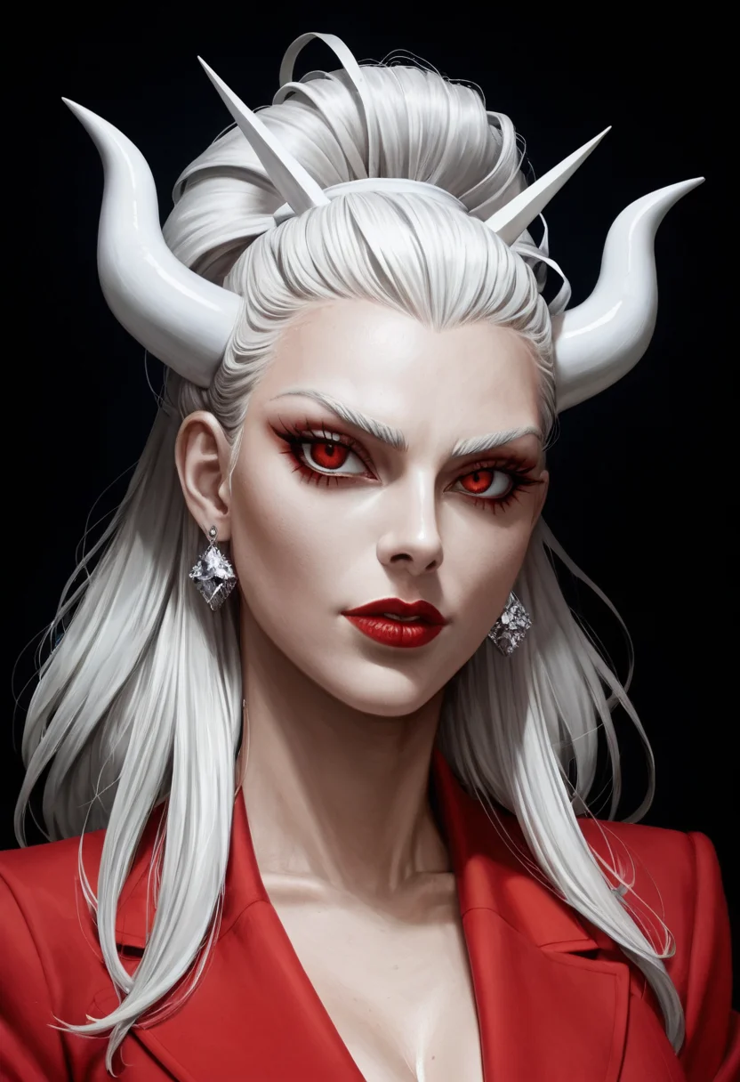 score_9, score_8_up, score_7_up, 8k resolution:1.3, high detail, digital headshot, black background, looking afar,
BREAK
Lucifer from HellTaker, well-endowed tits,
BREAK
lacquer painting, heavy, textured, lacquered, award-winning works, official art, masterpiece,
BREAK
<lora:20240306-1709735509759:0.8> Lacquer painting landscapes