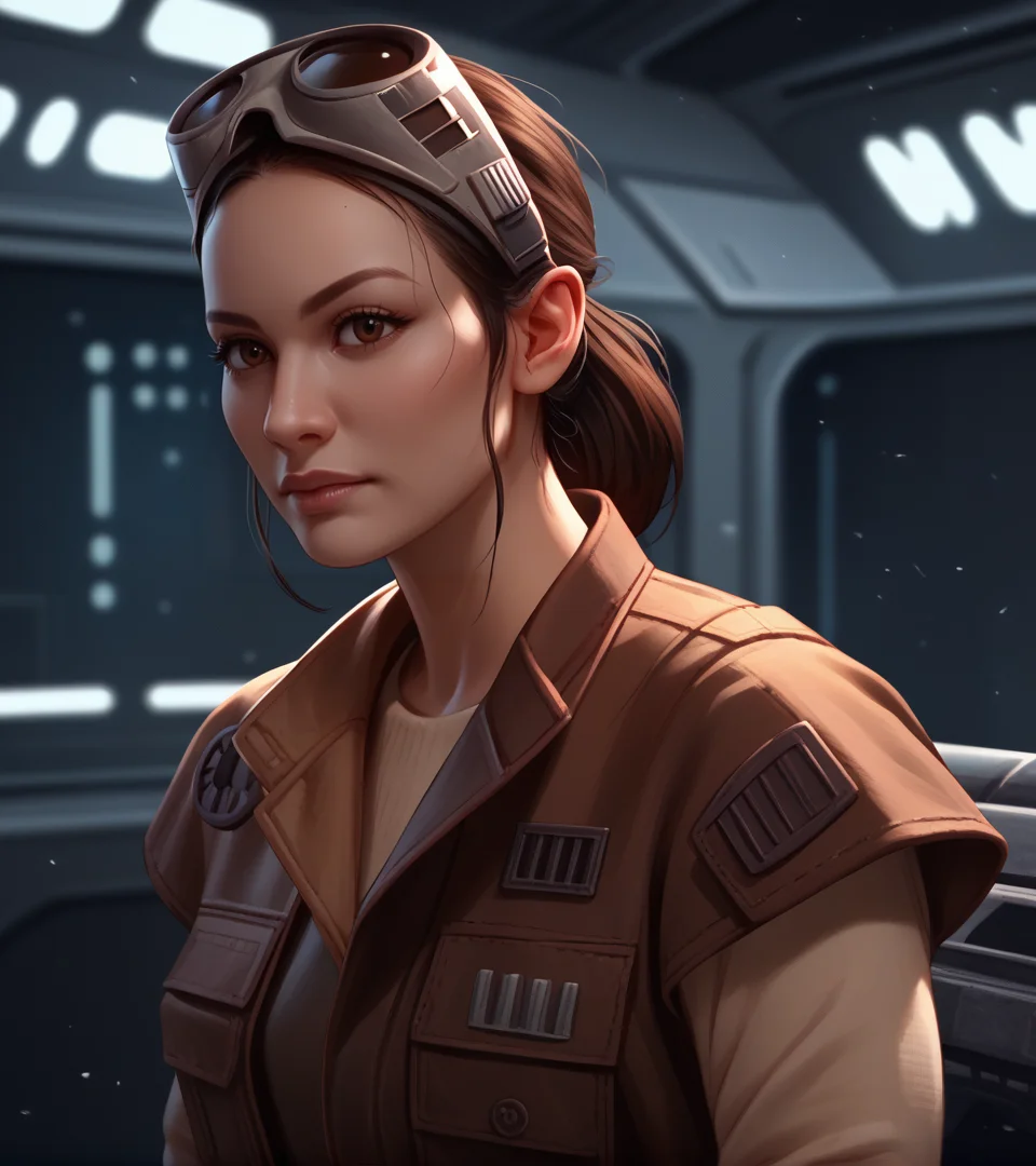 realism, score_9, score_8_up, score_7_up, score_6_up, score_5_up, score_4_up, <lora:JanOrs-000013-128:1.0> 1girl, JanOrs, jacket, sleeves, asian, brown eyes, goggles, solo, close-up, facing viewer
, science fiction, star wars