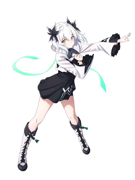 1girl,livia\\(resonance\\),solo,simple background,white background,looking at viewer,full body,boots,,stylish_pose,<lora:livia(resonance)-000014:1.1>, masterpiece, best quality, very aesthetic, absurdres