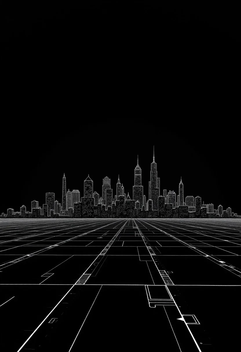 *xon*
*Channel_42*
A simple cyberpunk cityscape in simple white lines on a pure black background
*xoff*