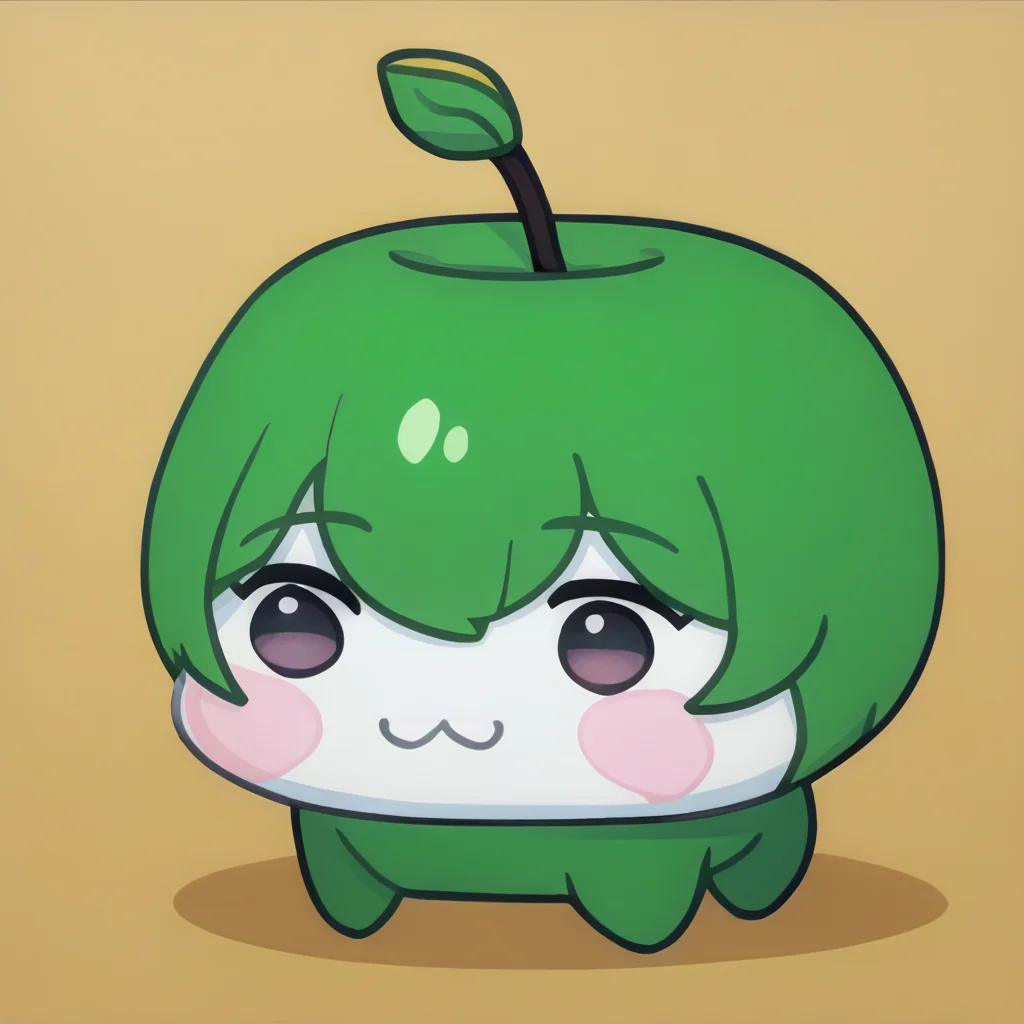 score_9, score_8_up, 1girl, solo, <lora:NSJunimoStardew:1> NSJunimoStardew, green skin, blush stickers, no mouth, solid circle eyes, black eyes, sprout on head, creature, no humans, full body, <lora:Doro_X_PDXL_V1:1> doro, creature, :3, chibi, white skin, no humans, four legs, solid circle eyes, no pupils