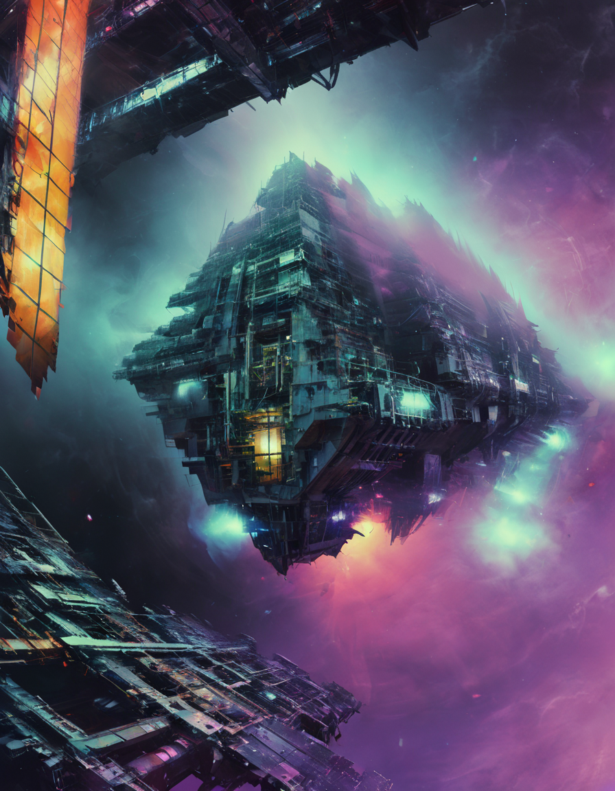 <lora:dand:0.6>dand, structure, fog, lights, nebula
hyperdigital art, glitched out