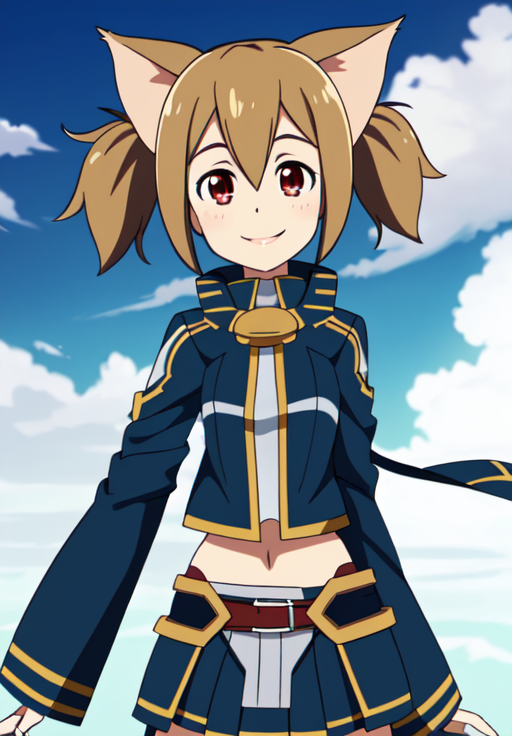 <lora:swordartonline_pack-000003:0.6>,ALO-Silica,solo,smile