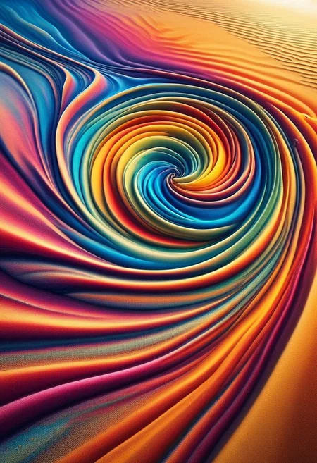 Imagine deserts that dance like a salsa fiesta. Turn beaches into vortexes of color and light. Swirl gardens into kaleidoscopic illusions. sandswirl, swirling sand