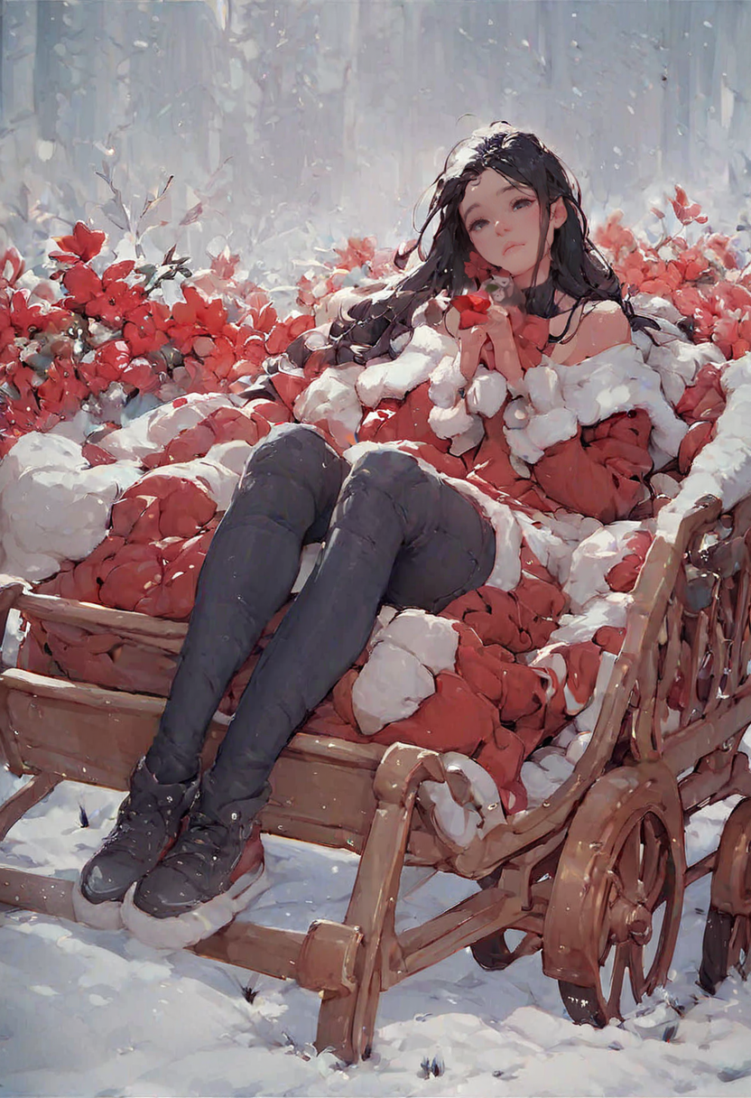 <lora:InCase-LyCoris-V4:1> <lora:Incase [MockAi - v1.0]:1> <lora:concept-expression_chart-v1:1> <lora:princess_xl_v2:1> <lora:more_details:1>, <lora:dare_cosplay_selfie:1>, <lora:Expressions_Helper:1>, <lora:Pony_QualityV4.0:1>  <lora:sleigh_Illust_v1:1> sleigh, sitting