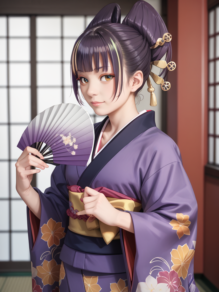 score_9, score_8_up, score_7_up, 
1girl (darudayu), <lora:darudayu-PD-1.0:0.9>, kimono, folding fan, realistic, hanami,