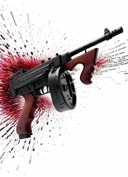 abstract of a tmmygn submachine gun, white background, monochrome, text focus, a world of ruby, all in vain
<lora:Thompson_Submachine_Gun_-_1928_SDXL:0.8> <lora:Cute_3D_Cartoon:0.8> <lora:artfullyQUILLED_SDXL_V1:1>