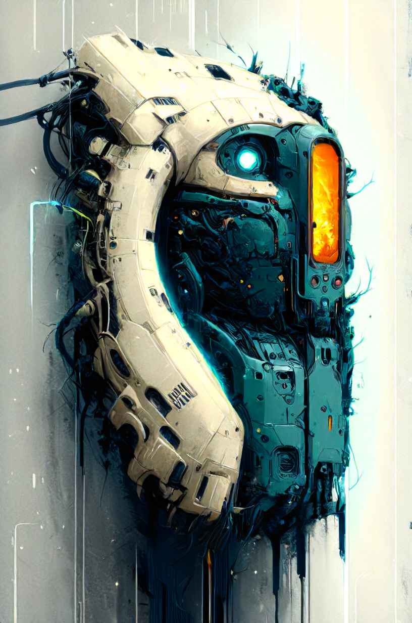 no time to explain, 8k, war zone, damage, melancholic, clean, minimalism, vector, glowing neon, <lora:artfullyCHEERUP_SDXL_V1:0.8>, <lora:Neon_Cyberpunk_Impressionism_SDXL:0.8>, <lora:artfullyECHELIER_SDXL_V1:0.8>, <lora:Paul_Chadeisson:0.8>, <lora:- SDXL - hevy_armored_mechvari_V1.5:1>