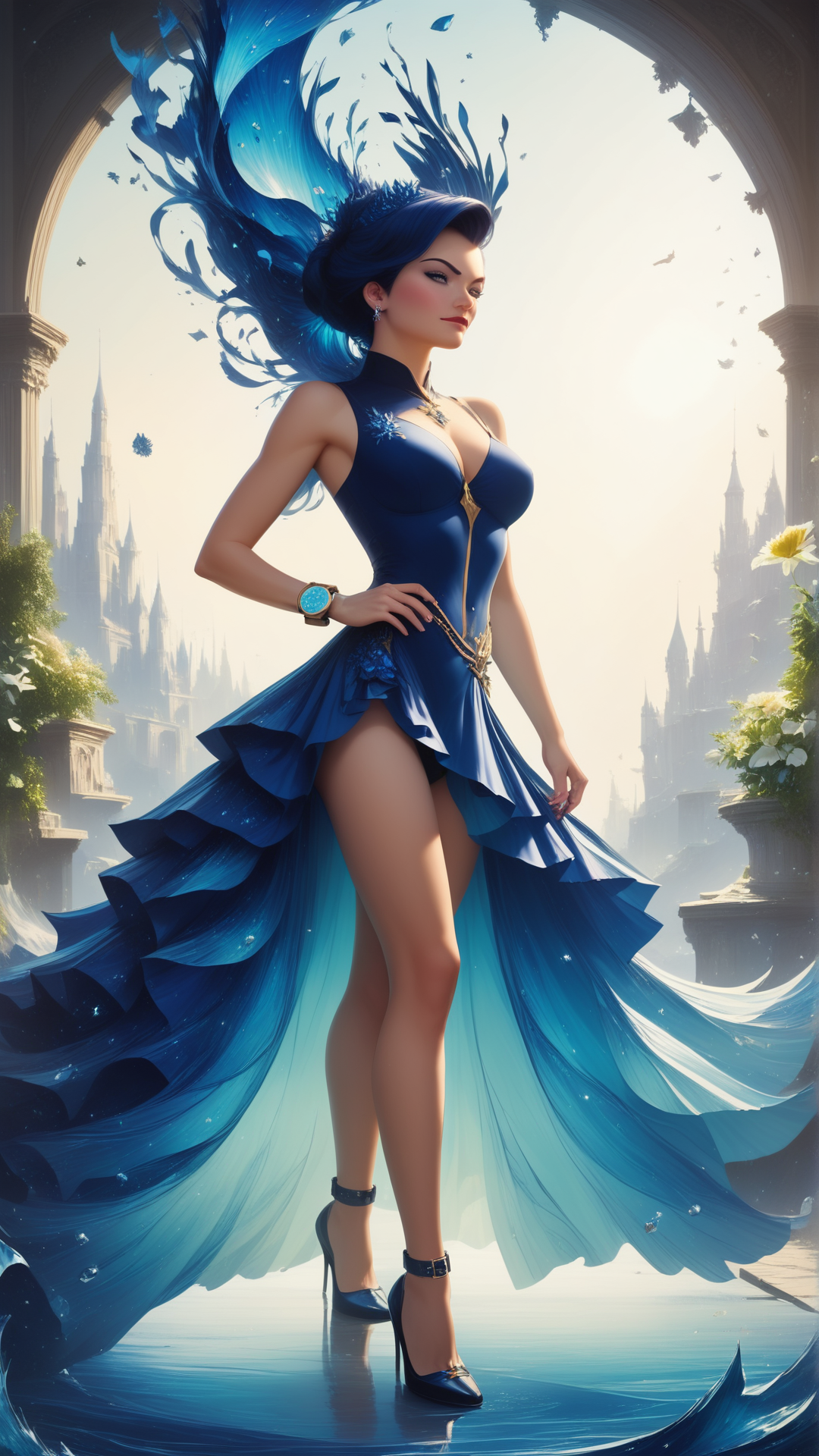 <lora:ElementWaterPDXL:0.5>score_9, score_8_up, score_7_up, score_6_up, ElementWater Watch, (Masterpiece:1.3) (best quality:1.2) (high quality:1.1)