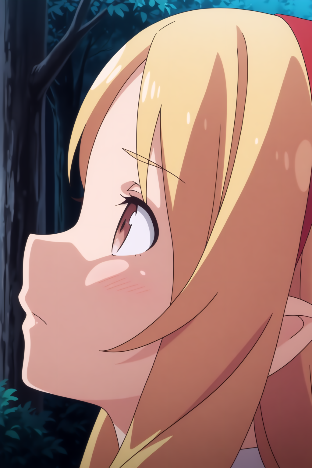 Elf Yamada, anime coloring <lora:Eromanga_sensei-Elf_Yamada-illust:0.8>