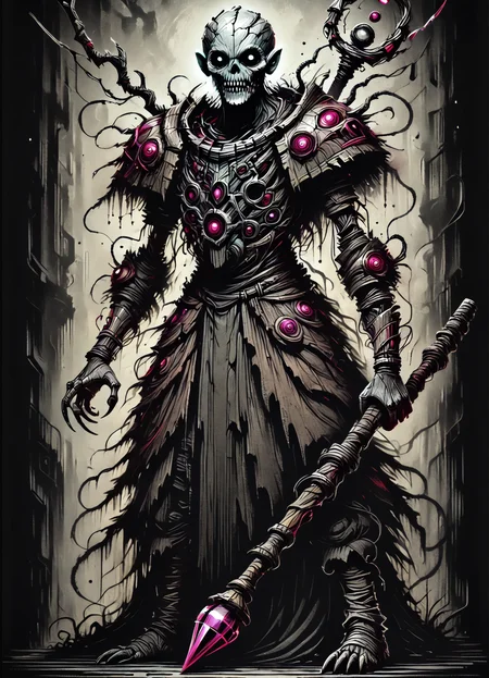 DonMB01dD4rkXL score_9, score_8_up, score_7_up, score_6_up, male xexto, tinkerer, warlock's staff rating_safe <lora:DonMB01dD4rkXL-pony:1>