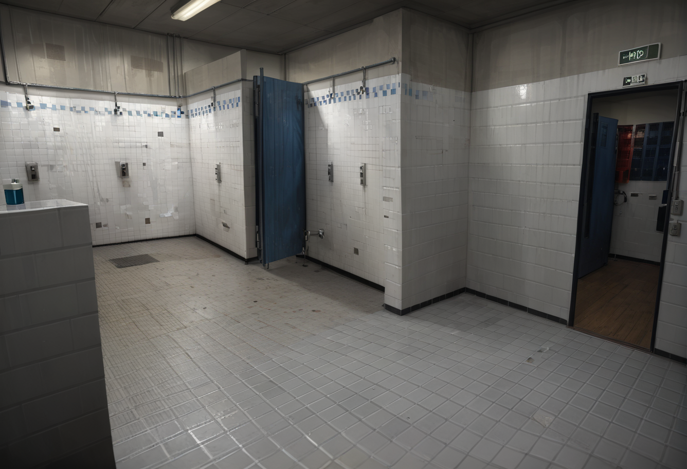 ,ruanyi0989,indoors,tile floor,showering,<lora:0989 Gym shower room_v1_pony:1>, score_9, score_8_up, score_7_up, score_6_up, score_9, score_8_up, score_7_up, score_6_up source_anime, blush, 1girl, seduce smile, perfect body , natural huge breasts