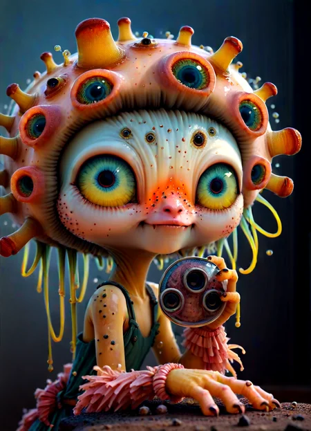 score_9, score_8_up, score_7_up, source_photo, (photography, realistic:1.4), <lora:add-detail-xl:2>, subsurface scattering, Photorealistic, Hyperrealistic, analog style, realistic, film photography, soft lighting, heavy shadow, BREAK <lora:TheWeirdies:0.8> TheWeirdies, animal focus, no humans zPDXLpg <lora:aiai-DiscoLucid-XL1-v1-captions:0.5> aiai-DiscoLucid