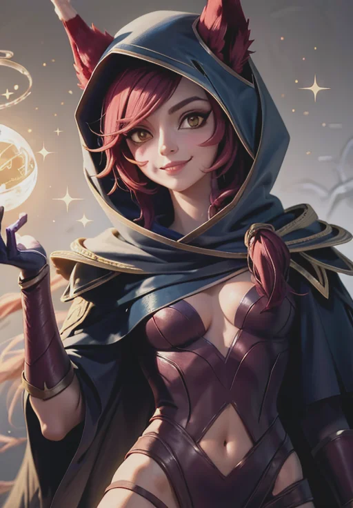 <lora:xayah:0.8>, xayah, smirk, seductive smile,, (magical, magnificent, masterpiece:1.3)