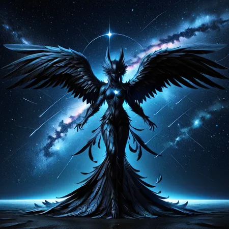 highest quality, galaxy made of feathers <lora:Feathers:1>