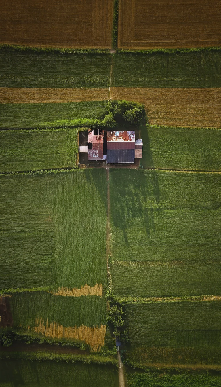 farm house <lora:DD-above-v1:1> above