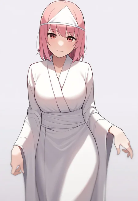 masterpiece, best quality, 1girl, solo, shiroshouzoku, triangular headpiece