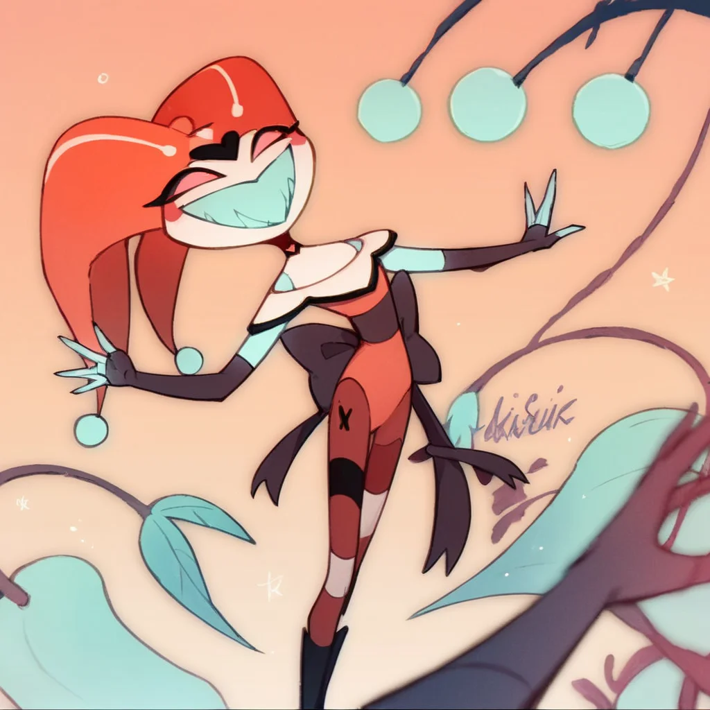 score_9, score_8_up, score_7_up, score_6_up, score_5_up, score_4_up, source_anime,  hazbinhotelkitty, happy, dancing
