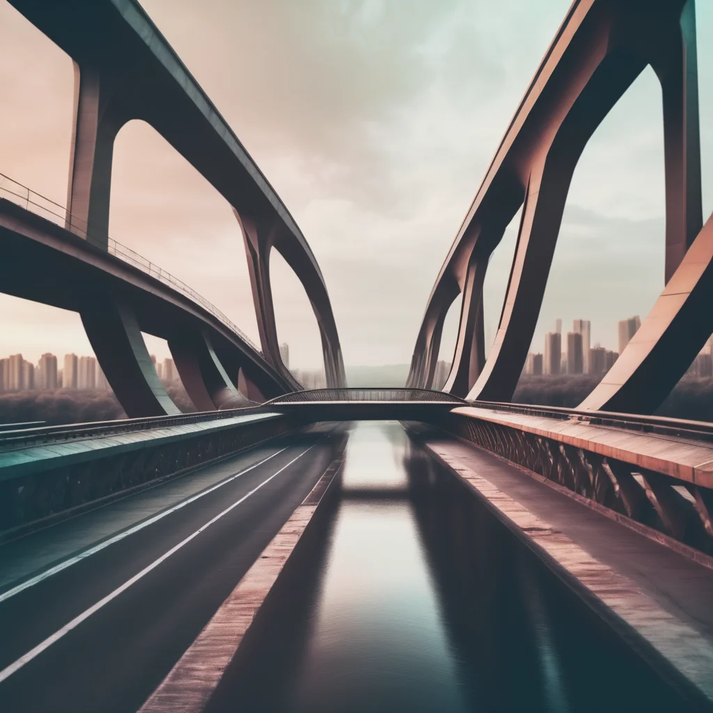 <lora:TestLUTs1:0.6>
oil painting of a futuristic abstract bridge, dramatic action look LUT