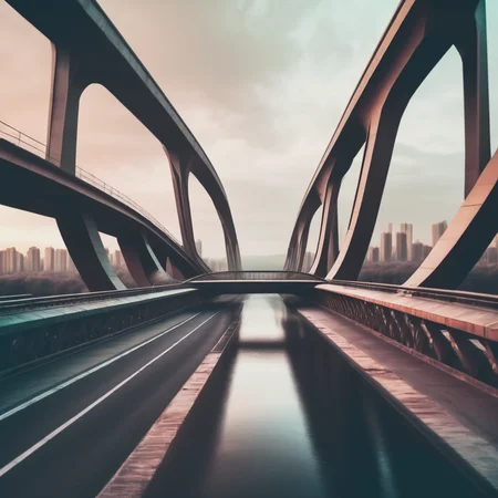<lora:TestLUTs1:0.6>
oil painting of a futuristic abstract bridge, dramatic action look LUT